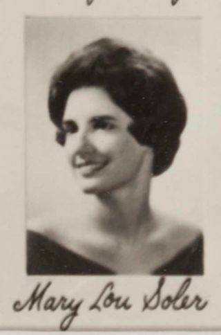 Gamma Phi Chapter Composite Detail, Mary Lou Soler, 1963-1964