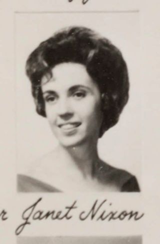 Gamma Phi Chapter Composite Detail, Janet Nixon, 1963-1964