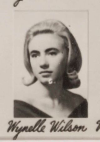 Gamma Phi Chapter Composite Detail, Wynelle Wilson, 1963-1964