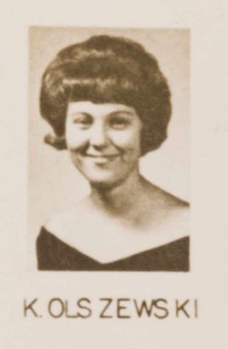 Gamma Phi Chapter Composite Detail, K. Olszewski, 1968-1969