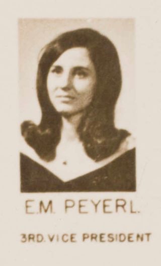 Gamma Phi Chapter Composite Detail, E.M. Peyerl, 1968-1969
