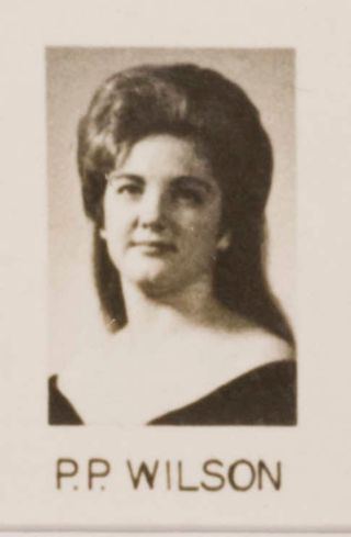 Gamma Phi Chapter Composite Detail, P.P. Wilson, 1968-1969