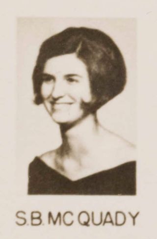 Gamma Phi Chapter Composite Detail, S.B. McQuady, 1968-1969