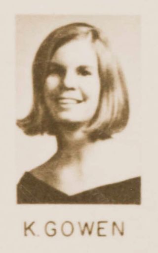 Gamma Phi Chapter Composite Detail, K. Gowen, 1968-1969