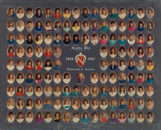 Beta Epsilon Chapter Composite Photograph, 1986-1987