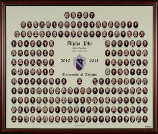 Beta Epsilon Chapter Composite Photograph, 2010-2011