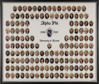 Beta Epsilon Chapter Composite Photograph, 2006-2007