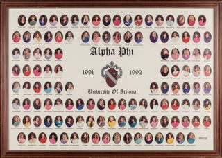 Beta Epsilon Chapter Composite Photograph, 1991-1992