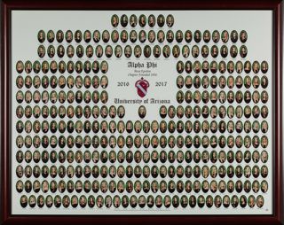 Beta Epsilon Chapter Composite Photograph, 2016-2017