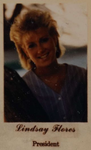 Beta Epsilon Chapter Composite Detail, Lindsay Flores, 1984-1985