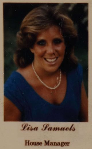 Beta Epsilon Chapter Composite Detail, Lisa Samuels, 1984-1985