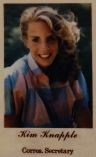 Beta Epsilon Chapter Composite Detail, Kim Knapple, 1984-1985