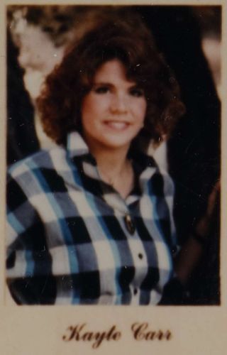 Beta Epsilon Chapter Composite Detail, Kayte Carr, 1984-1985