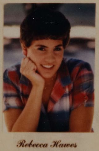 Beta Epsilon Chapter Composite Detail, Rebecca Hawes, 1984-1985