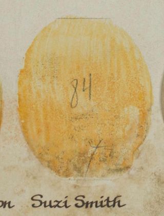 Beta Epsilon Chapter Composite Detail, Suzi Smith, 1988-1989