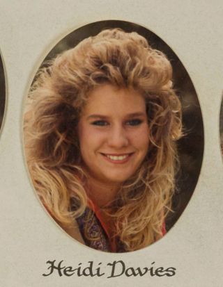 Beta Epsilon Chapter Composite Detail, Heidi Davies, 1988-1989