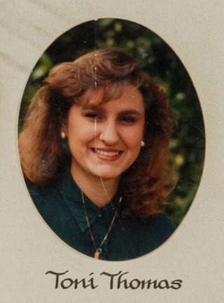 Beta Epsilon Chapter Composite Detail, Toni Thomas, 1988-1989