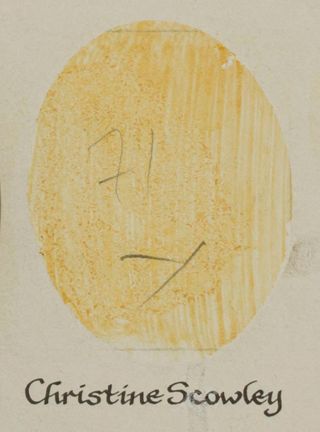 Beta Epsilon Chapter Composite Detail, Christine Scowley, 1988-1989