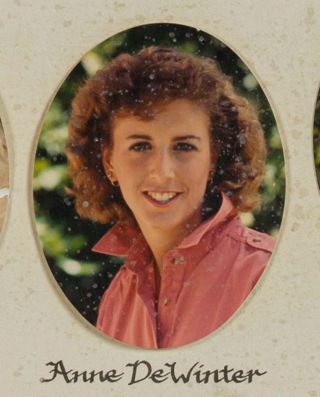 Beta Epsilon Chapter Composite Detail, Anne DeWinter, 1988-1989