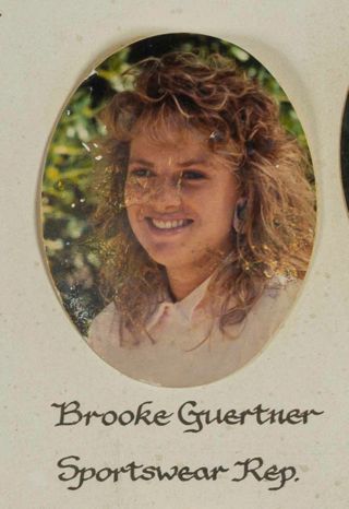 Beta Epsilon Chapter Composite Detail, Brooke Guertner, 1988-1989