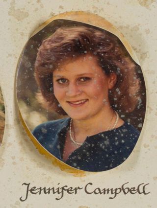 Beta Epsilon Chapter Composite Detail, Jennifer Campbell, 1988-1989