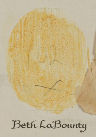 Beta Epsilon Chapter Composite Detail, Beth LaBounty, 1988-1989