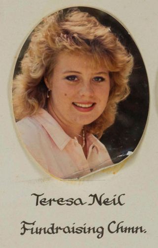 Beta Epsilon Chapter Composite Detail, Teresa Neil, 1988-1989
