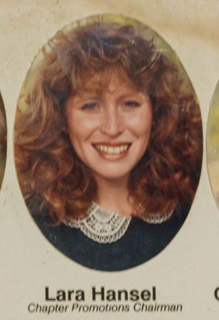 Beta Epsilon Chapter Composite Detail, Lara Hansel, 1989-1990