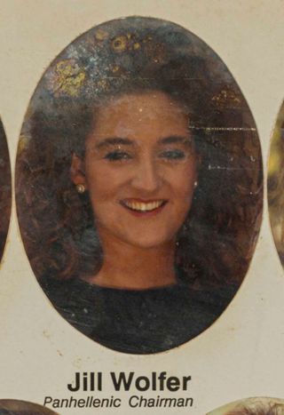 Beta Epsilon Chapter Composite Detail, Jill Wolfer, 1989-1990