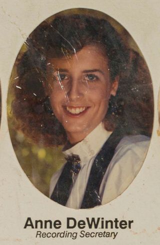 Beta Epsilon Chapter Composite Detail, Anne DeWinter, 1989-1990