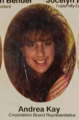Beta Epsilon Chapter Composite Detail, Andrea Kay, 1989-1990