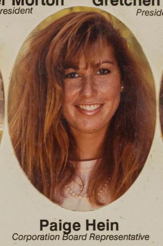 Beta Epsilon Chapter Composite Detail, Paige Hein, 1989-1990