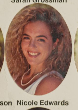 Beta Epsilon Chapter Composite Detail, Nicole Edwards, 1989-1990
