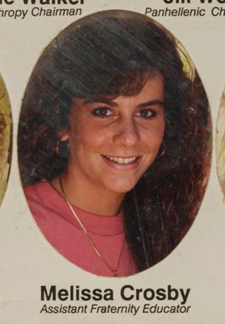 Beta Epsilon Chapter Composite Detail, Melissa Crosby, 1989-1990