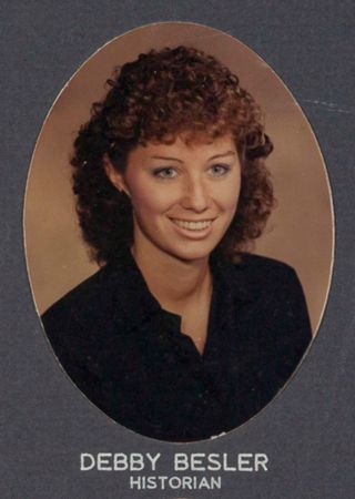 Beta Epsilon Chapter Composite Detail, Debby Besler, 1986-1987