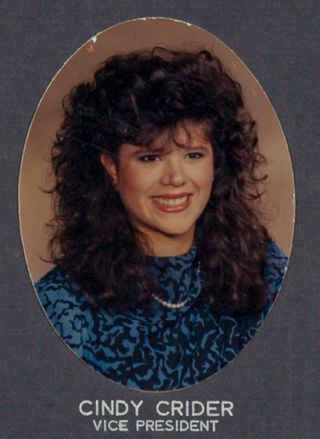 Beta Epsilon Chapter Composite Detail, Cindy Crider, 1986-1987