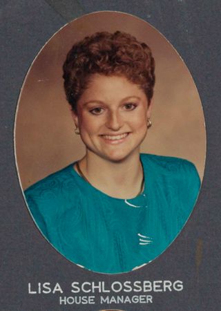 Beta Epsilon Chapter Composite Detail, Lisa Schlossberg, 1986-1987