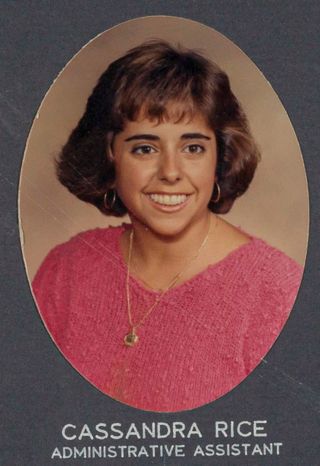 Beta Epsilon Chapter Composite Detail, Cassandra Rice, 1986-1987