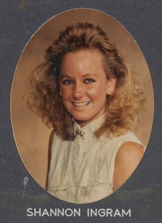 Beta Epsilon Chapter Composite Detail, Shannon Ingram, 1986-1987
