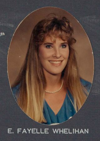 Beta Epsilon Chapter Composite Detail, E. Fayelle Whelihan, 1986-1987