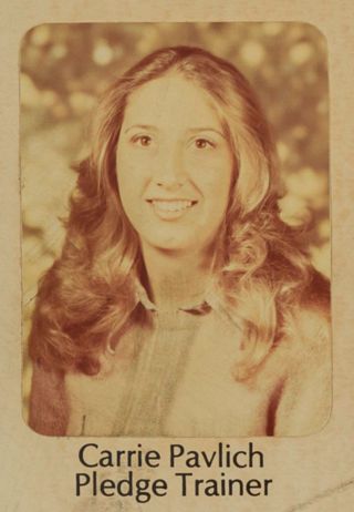 Beta Epsilon Chapter Composite Detail, Carrie Pavlich, 1978-1979