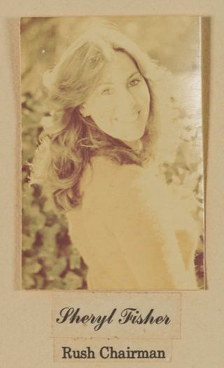 Beta Epsilon Chapter Composite Detail, Sheryl Fisher, 1980-1981