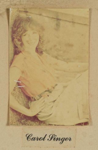 Beta Epsilon Chapter Composite Detail, Carol Singer, 1980-1981