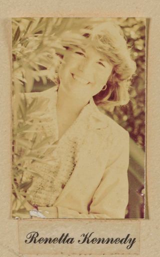Beta Epsilon Chapter Composite Detail, Renetta Kennedy, 1980-1981