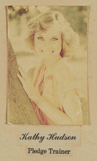 Beta Epsilon Chapter Composite Detail, Kathy Hudson, 1980-1981