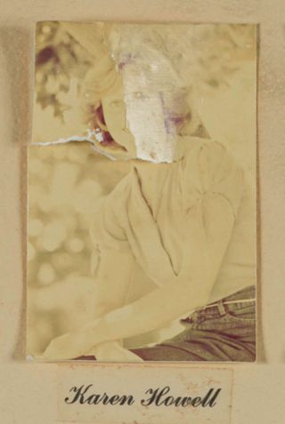 Beta Epsilon Chapter Composite Detail, Karen Howell, 1980-1981