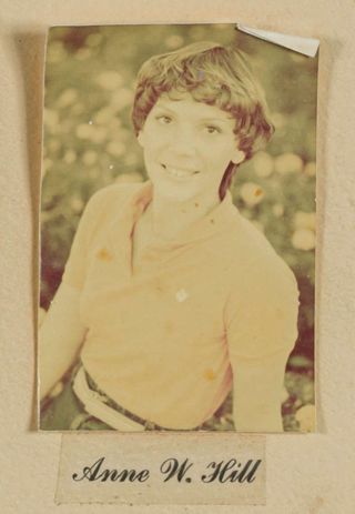 Beta Epsilon Chapter Composite Detail, Anne W. Hill, 1980-1981