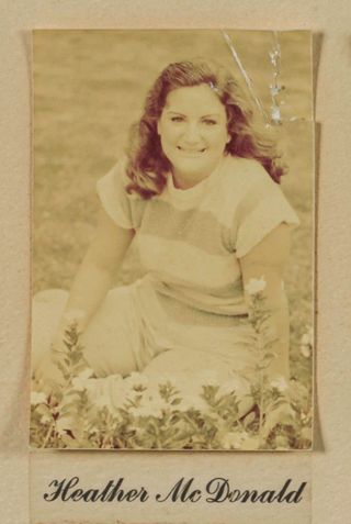 Beta Epsilon Chapter Composite Detail, Heather McDonald, 1980-1981