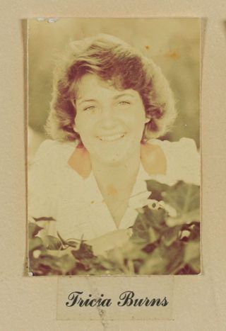 Beta Epsilon Chapter Composite Detail, Tricia Burns, 1980-1981