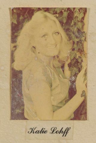 Beta Epsilon Chapter Composite Detail, Katie Lohff, 1980-1981